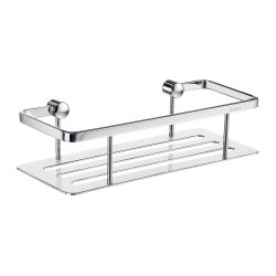Smedbo Sideline Polished Chrome 250 x 103mm Soap Basket