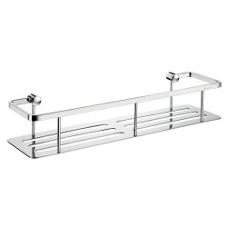 Smedbo Sideline Polished Chrome 400 x 103mm Soap Basket