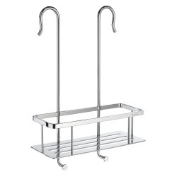 Smedbo Sideline Polished Chrome 220 x 130mm Soap Basket for Shower Mixer