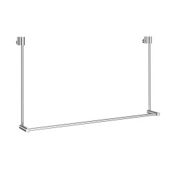Smedbo Sideline Chrome Towel Rail for Glass Shower Panel
