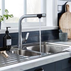 Bristan Gallery Pure Kitchen Sink Mixer with Filter-1