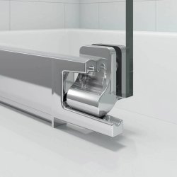 Merlyn SecureSeal 800 x 1500mm Single Panel Bath Screen-1