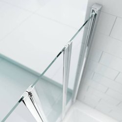 Merlyn SecureSeal 1000 x 1500mm 5 Fold Bath Screen-1
