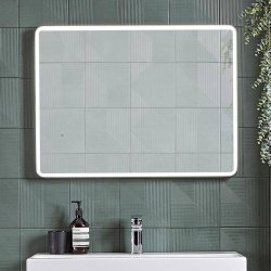 Roper Rhodes Frame 600 x 800mm Grey LED Illuminated Mirror-1