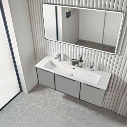 Roper Rhodes Frame 1200 x 600mm Grey LED Illuminated Mirror-1