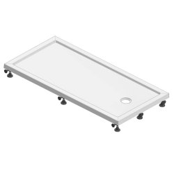 Roman White Plinth and Leg Standard Riser Kit-1