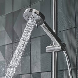 Tavistock Quantum Cool Touch Thermostatic Bar Valve & Handset-1