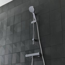 Tavistock Quantum Cool Touch Thermostatic Bar Valve & Handset-1