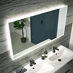 Tavistock Beta 450mm LED Illuminated Bathroom Mirror-1