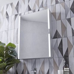 Tavistock Slide 500mm Single Door Illuminated Cabinet-1