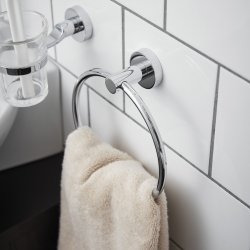 Miller Bond Chrome Towel Ring