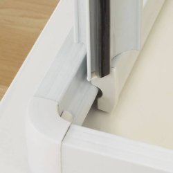 Lakes Classic 800mm Framed Corner Entry Enclosure