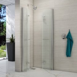 Merlyn 8 Series 1000mm Double Folding Showerwall
