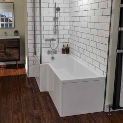 Beaufort? Shannon 1500 x 850mm RH L Shaped Reinforced Bath