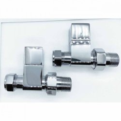 Redroom Chrome 15mm Straight Square Valve Pack