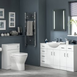 Essential Alaska White 4 Drawer Unit