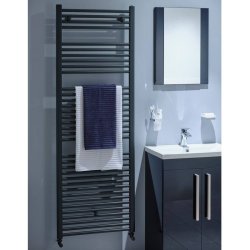 Essential Straight Anthracite 1703 x 600mm Towel Warmer