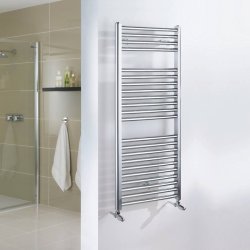 Essential Straight Chrome 1110 x 600mm Towel Warmer