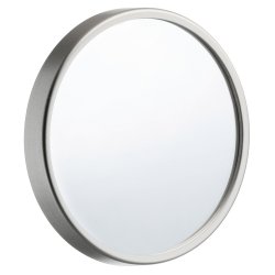 Smedbo Outline Lite 90mm Silver Makeup Mirror with Suction Cups