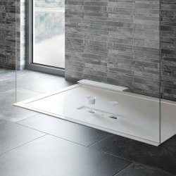Kudos Connect2 1400x900mm Gloss Rectangle Shower Tray 