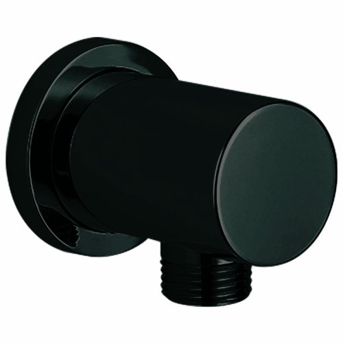 Scudo Black Round Outlet Elbow