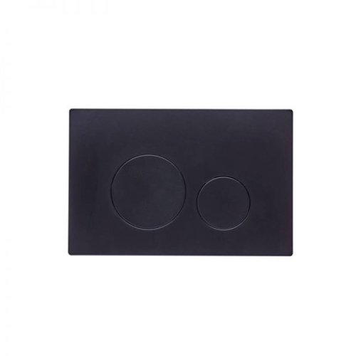 Tavistock Circles Flush Plate - Black