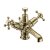 Burlington Corner 600mm 1 Tap Hole Cloakroom Basin and Bottle Trap