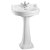 Burlington Chrome Round Basin Towel Rail