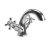 Burlington Corner 600mm 1 Tap Hole Cloakroom Basin and Bottle Trap
