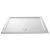Nuie Rene 1400mm Brushed Brass Framed Single Sliding Shower Door