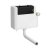 Nuie Eden 500mm White WC Unit