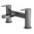 Nuie 1500 x 900mm LH B Shaped Shower Bath Set