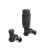 Kartell K-Rail 22mm Straight Anthracite Towel Rail 1000 x 500mm