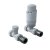 Kartell Abbotsford 1000 x 500mm White Aluminium Heated Towel Rail