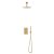 Scudo S8 Brushed Brass 1000mm Wetroom Panel