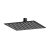 Nuie Windon Matt Black Thermostatic Twin Valve 