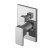 Nuie Square Chrome Slide Rail Kit