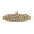 Nuie Arvan Matt Black 300mm Circular Ceiling Mounted Shower Arm