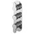 Nuie Round Chrome Water Saving Slide Rail Kit