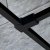 Scudo S8 Black 800mm Wetroom Panel