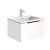 Scudo Ambience 600mm Rustic Oak Wall Mounted LED Vanity Unit