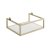 Scudo Chevron 800mm Matt Pink Wall Mounted Vanity Unit and Basin