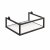 Scudo Chevron 800mm Matt Pink Wall Mounted Vanity Unit and Basin