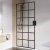 Roman Haven 8mm Select 900mm Black Grid Wetroom Panel