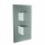 Scudo Chrome Round Extended Shower Wall Arm