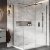 Scudo S8 Brushed Bronze 1200mm Wetroom Panel