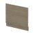 Nuie Asselby 1800 x 800mm Square Double Ended Bath
