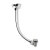 Nuie 1500 x 900mm LH B Shaped Shower Bath Set