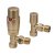 Scudo Vibe Brushed Brass 1200 x 500mm Towel Radiator