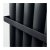 Scudo Apex Anthracite 1800 x 531mm Vertical Double Designer Radiator
